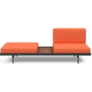 Schlafsofa INNOVATION LIVING ™ Sofas Gr. B/H/T: 195 cm x 69 cm x 80 cm, Polyester, braun (rust) Einzelsofas nachhaltige Alternative, einfaches ruhiges Design