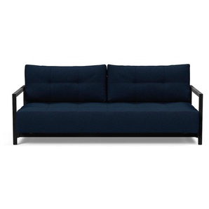 Schlafsofa INNOVATION LIVING ™ Sofas Gr. B/H/T: 209 cm x 83 cm x 117 cm, Polyester, blau (blue) Einzelsofas