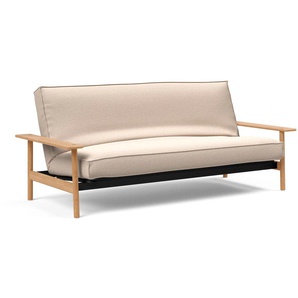 Schlafsofa INNOVATION LIVING ™ Sofas Gr. B/H/T: 230 cm x 92 cm x 100 cm, Polyester, beige (natural) Einzelsofas