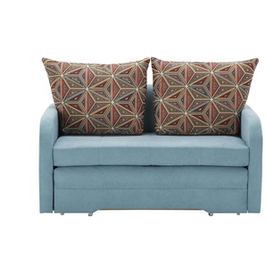 Schlafsofa Iwo | blau | 136 cm | 84 cm | cm 94,0 |