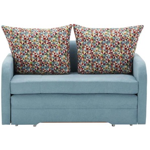 Schlafsofa  Iwo  ¦ blau ¦ Maße (cm): B: 136 H: 84 T: 94.0