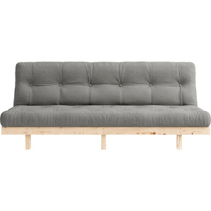 Schlafsofa KARUP DESIGN Lean Sofas Gr. B/H/T: 190 cm x 73 cm x 99 cm, Baumwollmi, grau Einzelsofas