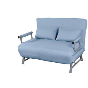 Schlafsofa Kolino | blau | 127 cm | 95 cm |