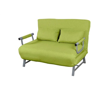 Schlafsofa Kolino | grün | 127 cm | 95 cm |
