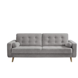 Schlafsofa mit Bettkasten Fjord ¦ grau ¦ Maße (cm): B: 226 H: 88 T: 90.0