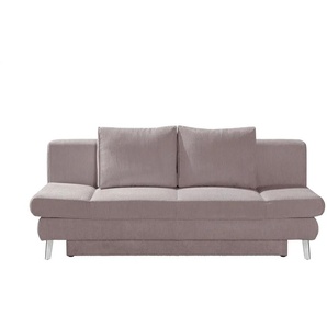Schlafsofa mit Bettkasten Sidney ¦ rosa/pink ¦ Maße (cm): B: 200 H: 85 T: 90.0
