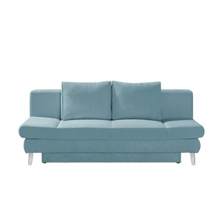 Schlafsofa mit Bettkasten Sidney ¦ türkis/petrol ¦ Maße (cm): B: 200 H: 85 T: 90.0