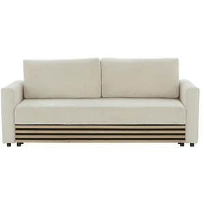 Schlafsofa mit Schlaffunktion Roma  ¦ beige ¦ Maße (cm): B: 232 H: 95 T: 102.0