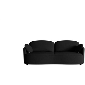 Selsey Raviolo mit Schlaffunktion Einzelsofa - schwarz - Materialmix - 230 cm - 95 cm | Möbel Kraft