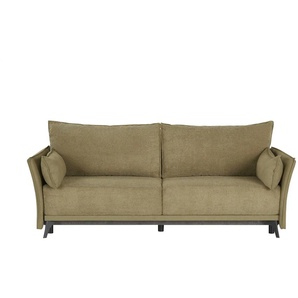 Schlafsofa Sabina ¦ grün ¦ Maße (cm): B: 220 H: 94 T: 103.0