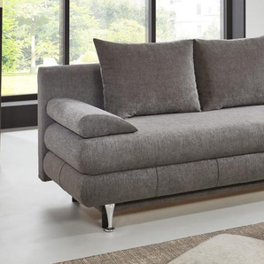 Schlafsofa SO140 Benfeld, taupe, 140 x 188 cm