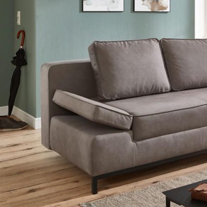 Schlafsofa SSO150 Jarny, schlamm, 145 x 202 cm