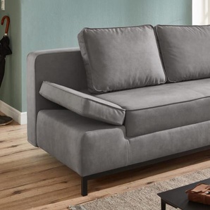 Schlafsofa SSO150 Jarny, silber, 145 x 202 cm