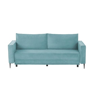 Schlafsofa Teresina ¦ blau ¦ Maße (cm): B: 222 H: 93 T: 98.0