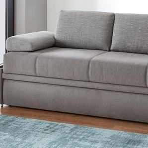 Schlafsofa Twin in grau, Liegefläche ca. 170 x 200 cm