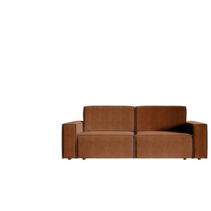 Selsey Schlafsofa Copertino - gelb - Materialmix - 242 cm - 84 cm | Möbel Kraft