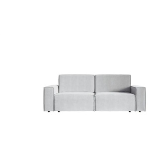 Selsey Schlafsofa Copertino ¦ grau ¦ Maße (cm): B: 242 H: 84