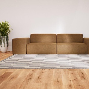 Schlafsofa Walnuss - Elegantes, gemütliches Bettsofa: Hochwertige Qualität, einzigartiges Design - 294 x 72 x 107 cm, konfigurierbar