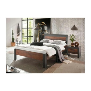 Schlafzimmer - braun - Materialmix - 146 cm - 210 cm | Möbel Kraft