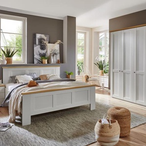 Schlafzimmer Marlow, weiß/Bianco Eiche Nachbildung