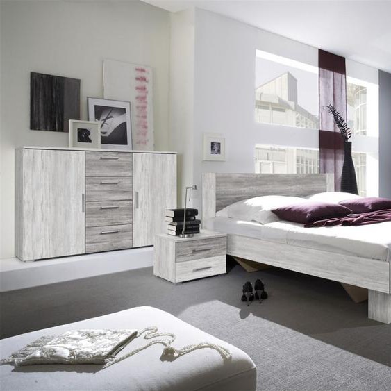 Schlafzimmer Set 5 tlg ONTARIO inkl.Doppelbett 180cm und ...