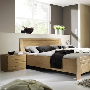 Schlafzimmer-Set RAUCH Sitara Schlafzimmermöbel-Sets Gr. mit 5-türigen Kleiderschrank, beige (erle natur) Komplett Schlafzimmer