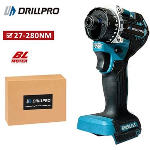 Maerex - Schlagschrauber bürstenloser Elektroschrauber Drillpro 20+1 1000 w 27–280 Nm max. 4000 U/min kompatibel mit 18 V-Akkus von Makita