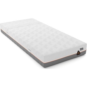 Gelschaummatratze SCHLARAFFIA GELTEX Quantum Touch 200 TFK Matratzen Gr. 3 (81 kg - 100 kg), B/H/L: 120 cm x 20 cm x 210 cm, Polyester Bezug, Material oben: Kunstfaser-Lyocell-Elasthan, Material unten: Kunstfaser-Lyocell-Elasthan, 1 St., weiß Schlaraffia