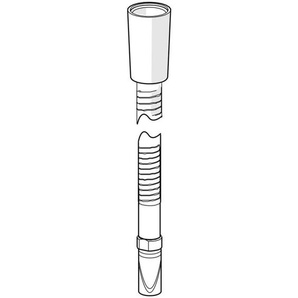 Schlauch, Brauseschlauch 59912281 Länge 1750mm, M12x1-1/2 Chrom - Hansa
