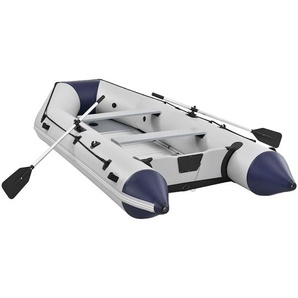 Schlauchboot Paddelboot grau mit Aluboden - 3,80m