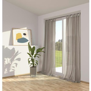 Jette Home Schlaufenschal   ¦ beige ¦ Baumwolle ¦ Maße (cm): B: 145 H: 1