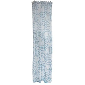 HOMING Schlaufenschal - blau - Materialmix - 140 cm | Möbel Kraft