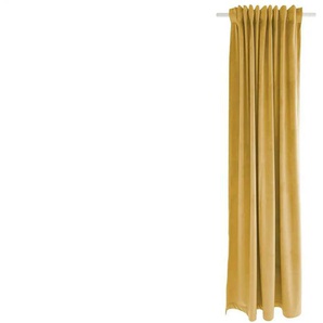 Schlaufenschal | gelb | 140 cm | 1 cm |