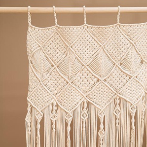 Schlaufenschal 135 x 245cm Beige