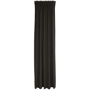 Schlaufenschal - schwarz - Materialmix - 140 cm - 1 cm | Möbel Kraft