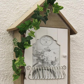 Schlüsselkasten mit Bilderrahmen 17431 Schlüsselkästchen 34cm Schlüsselschrank