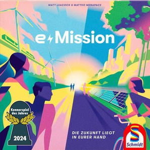 Schmidt Spiele Spiel e-Mission, Familienspiel, Made in Germany