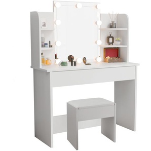 Schminktisch Bella mit Hocker Melly