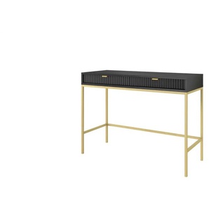 Schminktisch  Nova ¦ schwarz ¦ Maße (cm): B: 104 H: 78