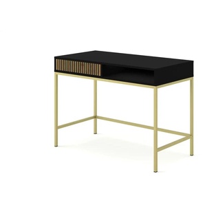 Schminktisch   ¦ schwarz ¦ Maße (cm): B: 50 H: 78