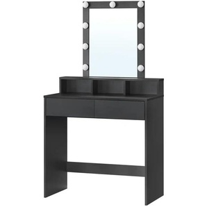 Schminktisch   ¦ schwarz ¦ Maße (cm): B: 40 H: 145