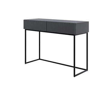 Selsey Schminktisch - schwarz - Materialmix - 110 cm - 79 cm | Möbel Kraft
