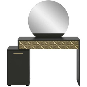 Schminktisch - schwarz - Materialmix - 42 cm - 138 cm | Möbel Kraft