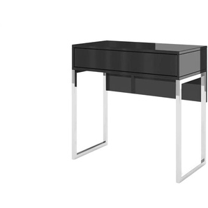 Schminktisch - schwarz - Materialmix - 80 cm - 76 cm | Möbel Kraft