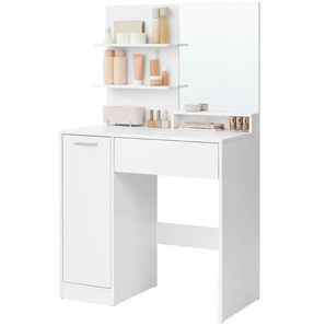 Schminktisch   ¦ weiß ¦ Maße (cm): B: 80 H: 132