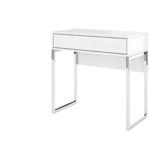 Schminktisch - weiß - Materialmix - 80 cm - 76 cm | Möbel Kraft