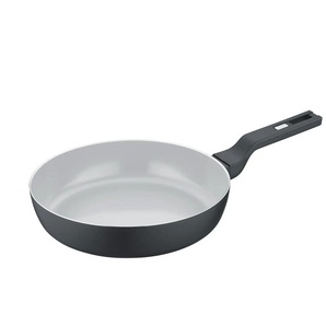 Berndes Schmorpfanne  b.clever ¦ schwarz ¦ Aluminium ¦ Maße (cm): H: 6,5  Ø: 28
