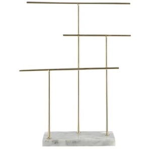 Schmuckständer - gold - Metall - 27,3 cm - 33,5 cm - cm 8,5 | Möbel Kraft