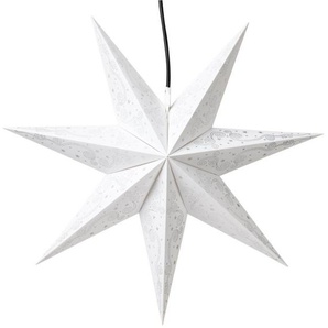 Schneider Dekostern Weihnachtsstern, Weihnachtsdeko, 1 St., wetterfest, outdoorgeeignet, Höhe ca. 60 cm