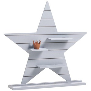 Dekostern SCHNEIDER Weihnachtsstern, Weihnachtsdeko Dekosterne Gr. Ø 78 cm, grau Deko-Objekt Figur Weihnachtsfigur Weihnachtssterne Dekofiguren mit Ablagefläche